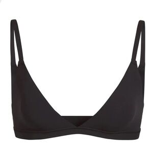 SKIMS Fits Everybody Triangle bralette Onyx // size XS